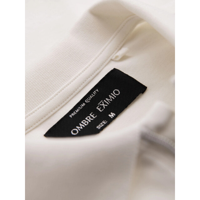 Ombre Eximio heren poloshirt - met ritsje OM-0148-1 large