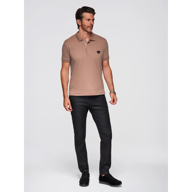 Ombre Eimio heren poloshirt - met ritsje OM-0148 large