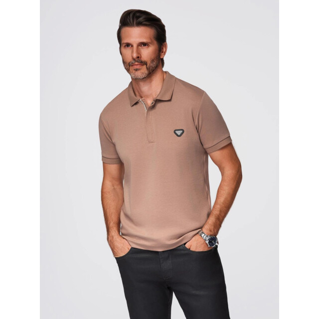 Ombre Eimio heren poloshirt - met ritsje OM-0148 large