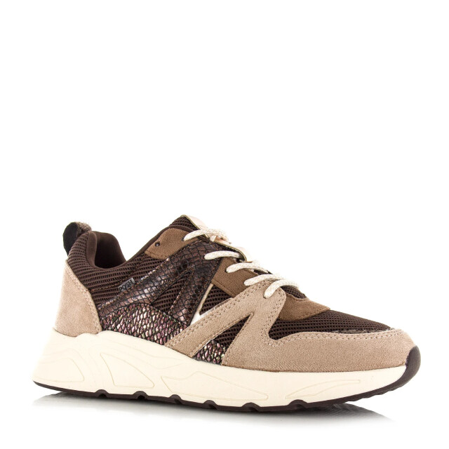 Poelman Posh by sneaker beige brown lage sneakers dames C18582X9PSH48 large