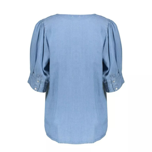 Geisha Nikita blouse blue denim 4382.35.0014 large