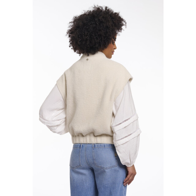 Rino & Pelle Boxy waistcoat off-white 4259.02.0025 large