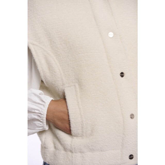 Rino & Pelle Boxy waistcoat off-white 4259.02.0025 large