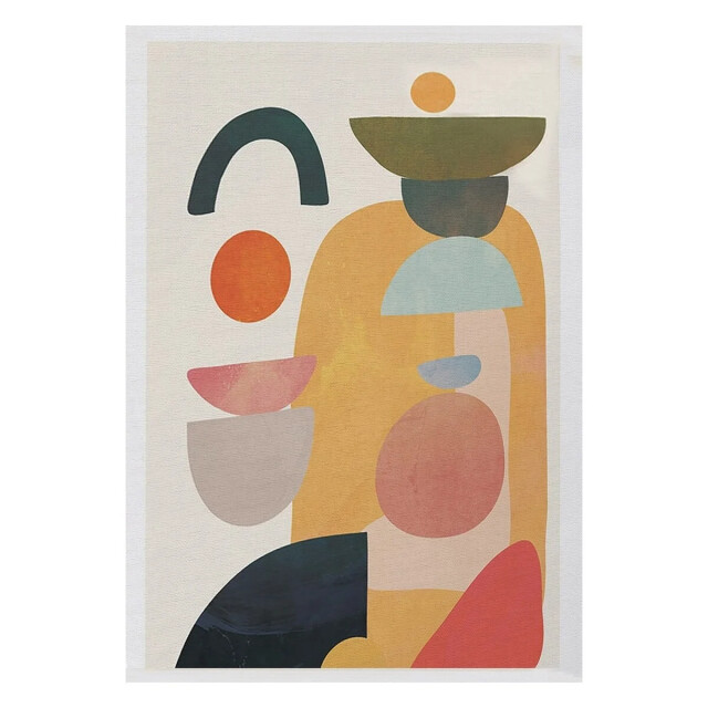 CaliCosy Vloerkleed rechthoekig ecru met geometrische motieven woopamuk 3245588 large