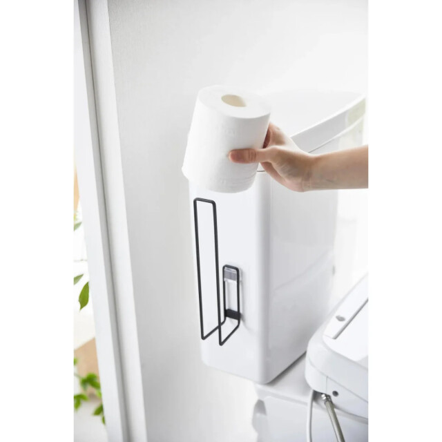 Yamazaki Porte papier toilettes avec ventouse h25 cm 3502537 large