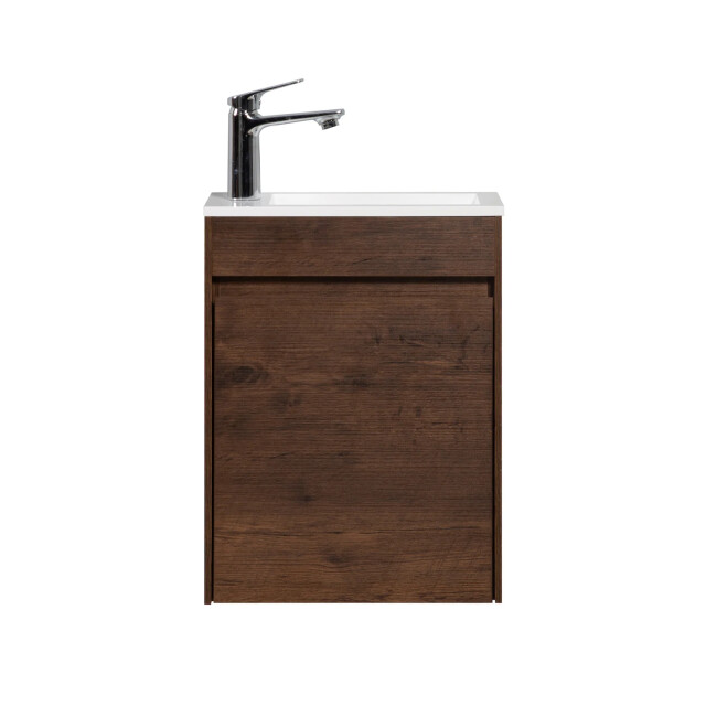 Badplaats Toiletmeubel sinta 40 x 22 cm bruin fonteinmeubel met 3195788 large