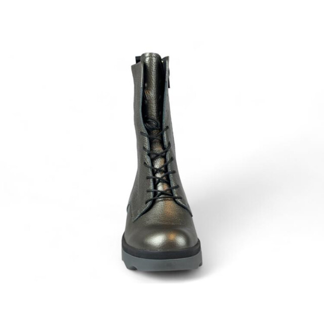 Wolky 298071 Mito Floater leather Enkellaarzen Zilver 298071 Mito Floater leather large