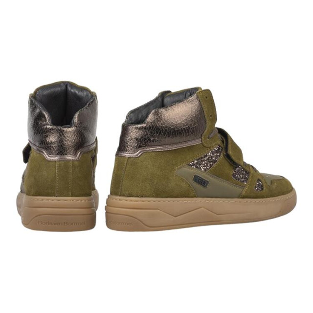 Floris van Bommel SFW-10090 Veterschoenen Groen SFW-10090 large