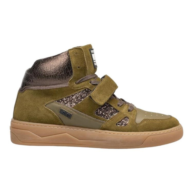 Floris van Bommel SFW-10090 Veterschoenen Groen SFW-10090 large