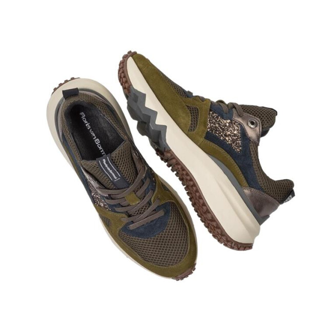 Floris van Bommel SFW-10111 Sneakers Groen SFW-10111 large