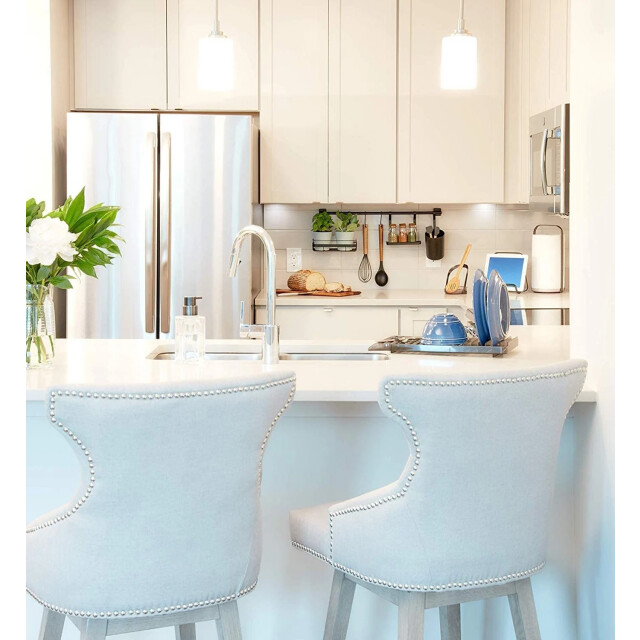 CaliCosy Keukengereihouder met 2 haken en houders voor planten en kruiden 2936554 large