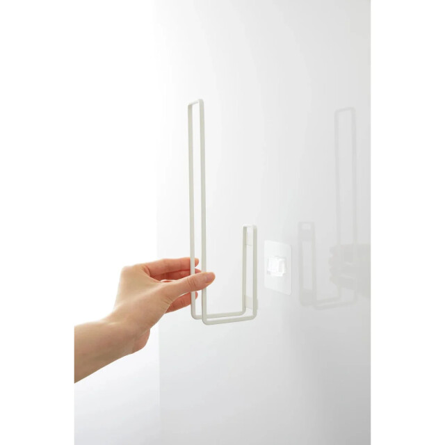 Yamazaki Porte papier toilettes avec ventouse h25 cm 3502538 large