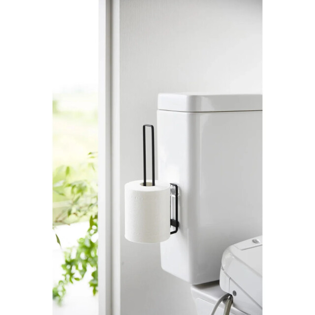 Yamazaki Porte papier toilettes avec ventouse h25 cm 3502537 large