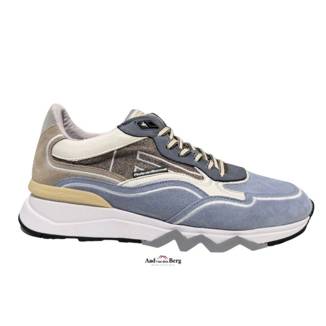 Floris van Bommel De Zager 03.02 Sneakers Blauw De Zager 03.02 large