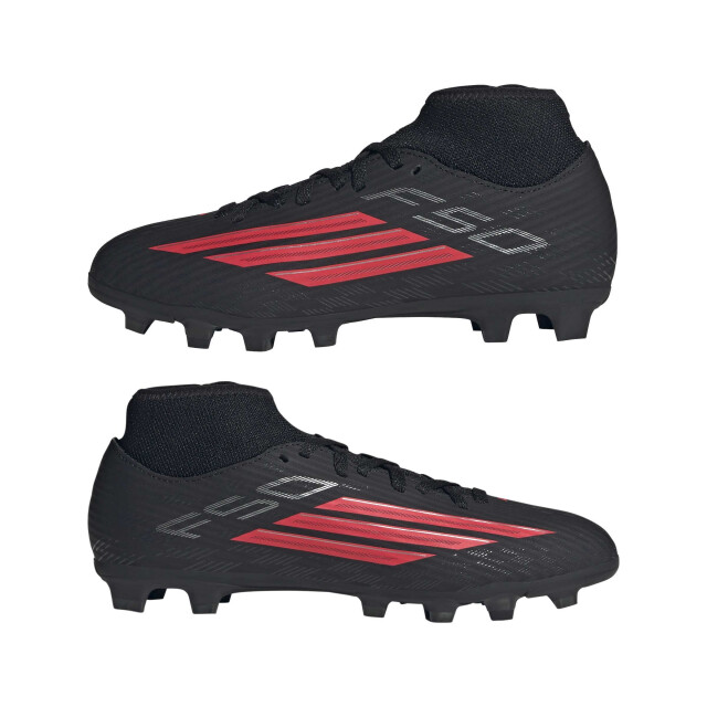 Adidas f50 club mid fg/mg j voetbal schoen firm ground jongens - 073874_990-3,5 large