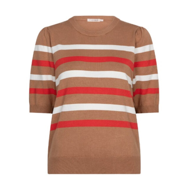 Esqualo Sweater sp26-07010 cappuccino SP26-07010 - Cappuccino large