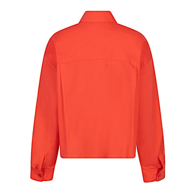 Esqualo Blouse sp26-10016 chili red SP26-10016 - Chili Red large