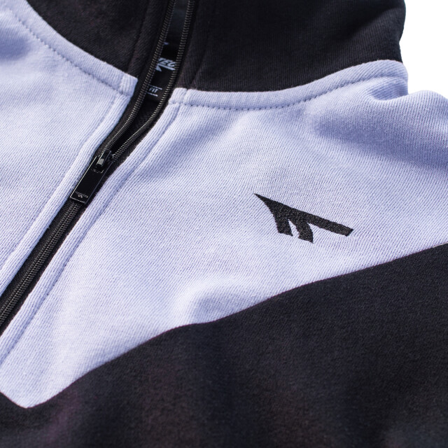 Hi-Tec Dames hibni quarter zip training top UTIG5701_blackviolet large