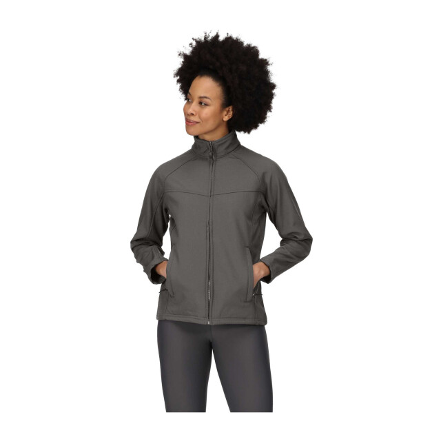 Regatta Regatta dames uproar windbestendige softshell vest UTRG1491_sealgrey large