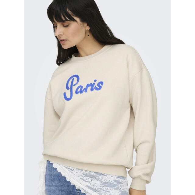 Only Onlfie ls print box swt beige 4209.05.0048 large