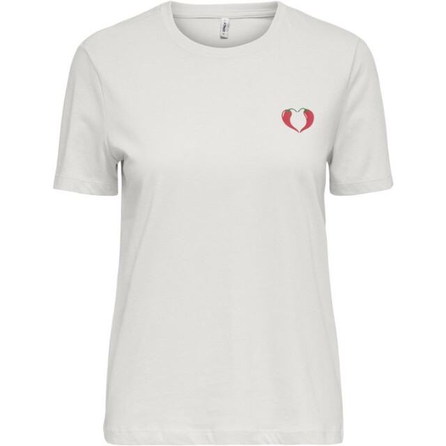 Only Onlwindy life ss tee cs pri jrs off-white 4339.02.0131 large