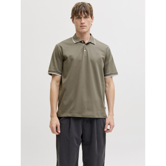 Jack & Jones Jprblaethan detail ss polo sn army 5369.26.0005 large