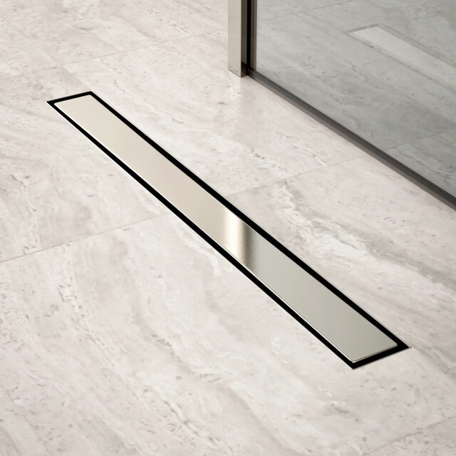 Mirlux Douchegoot 70cm tegelrooster rvs met flens 3503554 large