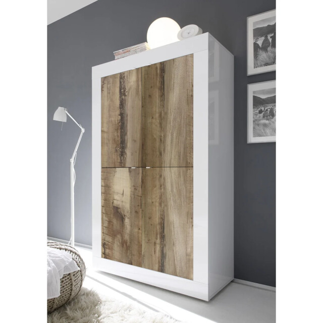 CaliCosy Meubel 4 deuren van hout l101,4 cm initial 2937769 large