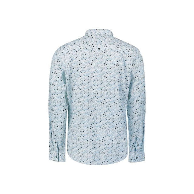 No Excess Shirt allover printed blue 31430114-030 large