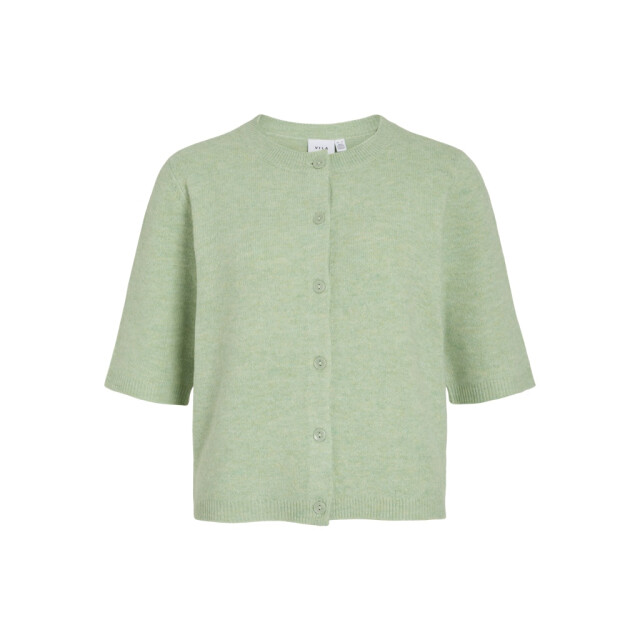 Vila viliga 2/4 o-neck knit cardigan n 14113226 smoke green 06741.369.0095 large