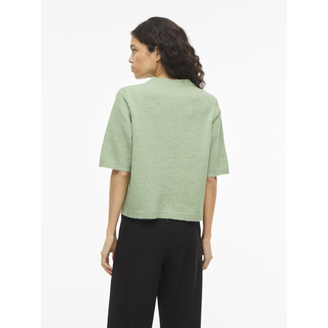 Vila viliga 2/4 o-neck knit cardigan n 14113226 smoke green 06741.369.0095 large
