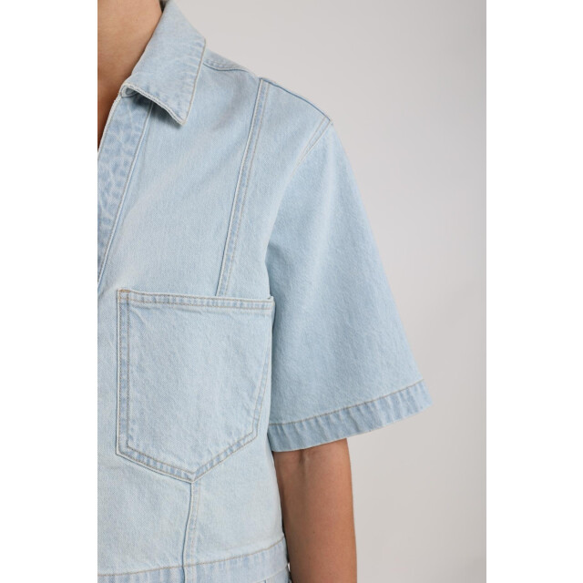 Nukus Nks13104 24 stijn jacket bleached denim NKS13104 24 large