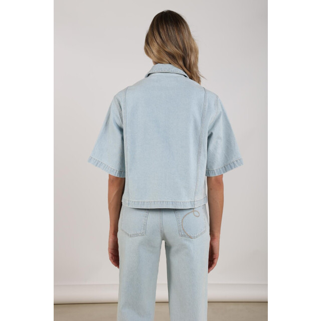 Nukus Nks13104 24 stijn jacket bleached denim NKS13104 24 large