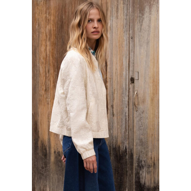 Jansen Amsterdam Shanti ss26 jasje 000097 cream 000097 large