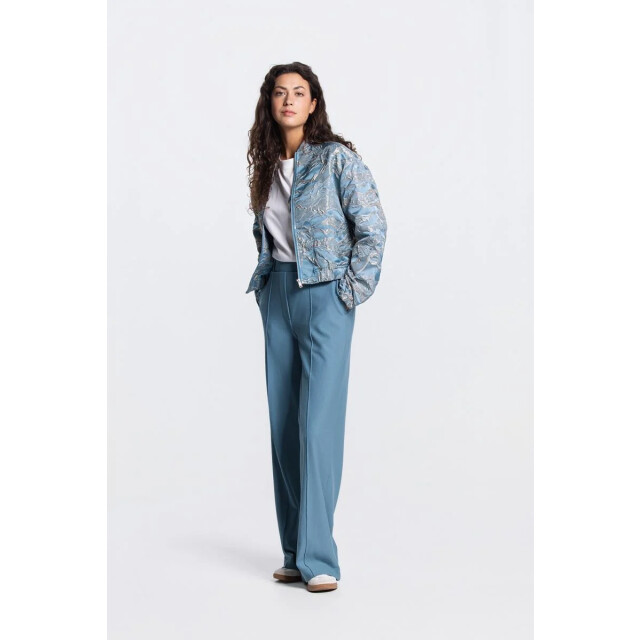 Jansen Amsterdam Aleid ss26 broek 000750 aquamarijn 000750 large