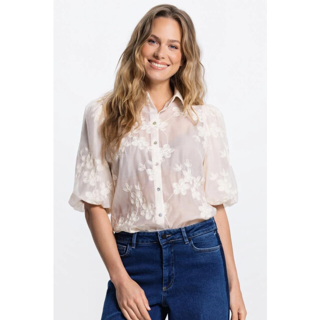 Jansen Amsterdam Priya ss26 blouse 000097 cream 000097 large