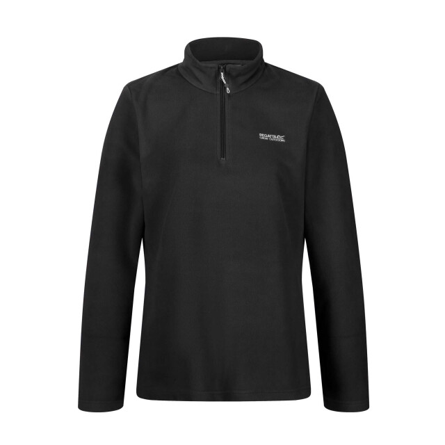 Regatta Geweldige outdoors dames sweetheart 1/4 zip fleece sweater UTRG1248_black large