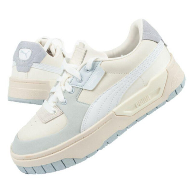 Puma Dames cali dream leren sportschoenen UTPP7010_beigewhite large