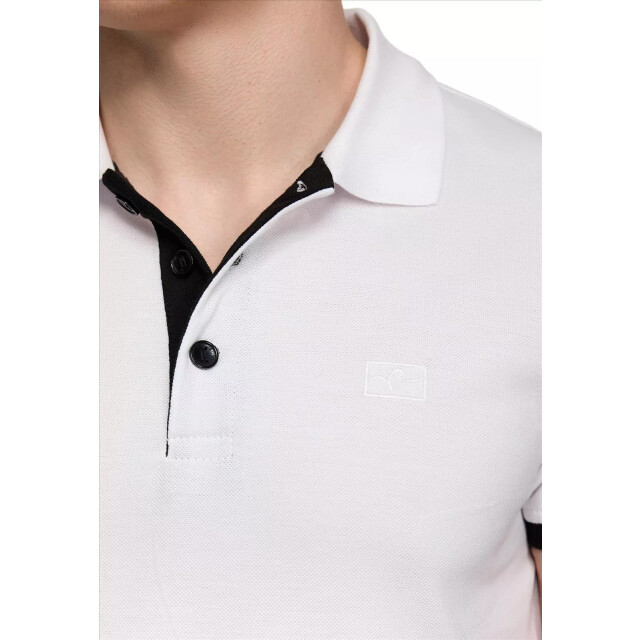 Rusty Neal heren polo zwart korte mouw knoopsluiting RN3032-1-1-1-1-1 large