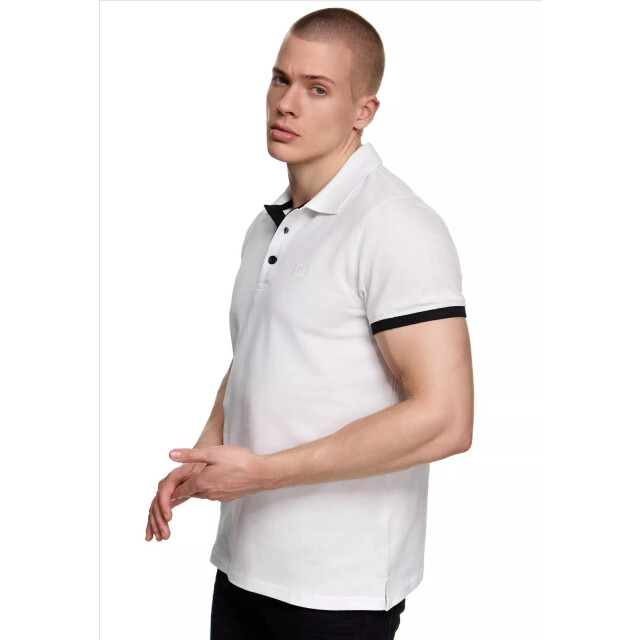 Rusty Neal heren polo zwart korte mouw knoopsluiting RN3032-1-1-1-1-1 large