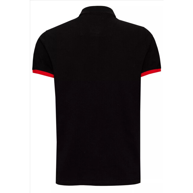 Rusty Neal heren polo rood korte mouw knoopsluiting RN3032-1-1-1 large