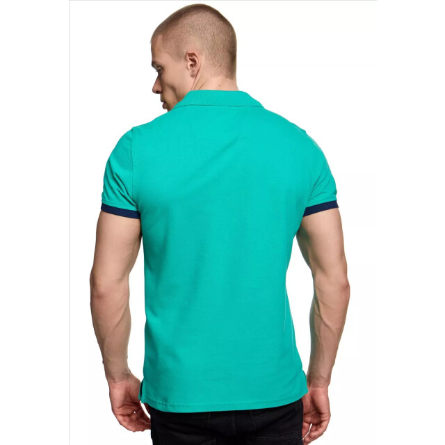 Rusty Neal heren polo marine korte mouw knoopsluiting RN3032 large