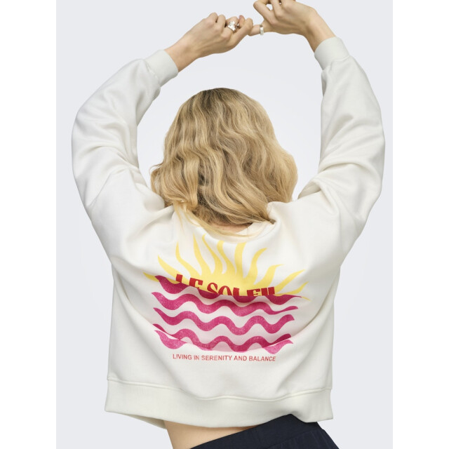 Only Onlliny ls o-neck print cs swt - 4209.09.0008 large