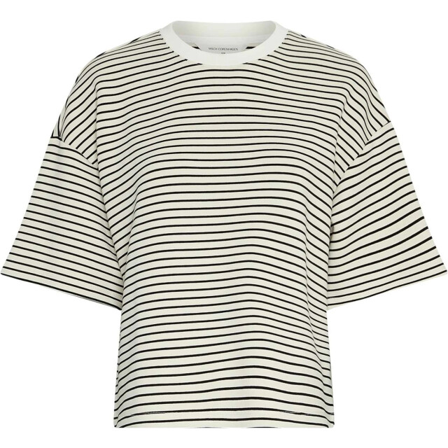 Moss Copenhagen Mschnilda ima q ss sweatshirt stp 19189-oatmeal black large