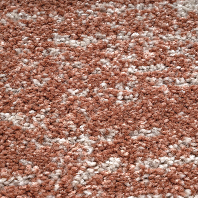 Muratap Relax oslo laagpolig effen vloerkleed modern tapijt terra oranje- 350x450 3504421 large