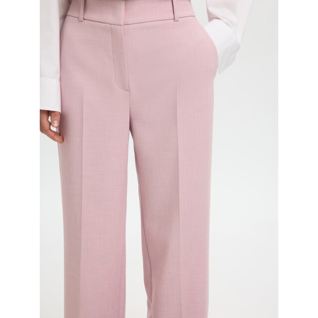 Selected Femme slwrita mw wide pant mel noos 16094206 bleached mauve 06541.625.0009 large