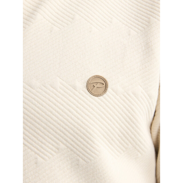 Petrol Industries men sweater collar zip m-1060-swc333 0112 seashell 05791.112.0007 large