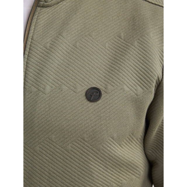 Petrol Industries men sweater collar zip m-1060-swc333 6134 dusty army 05791.340.0007 large