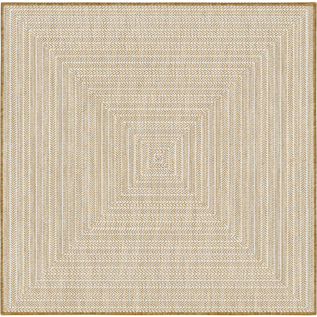 Muratap Brussels vintage buitenkleed – vierkant indoor & outdoor vloerkleed – 3240472 large