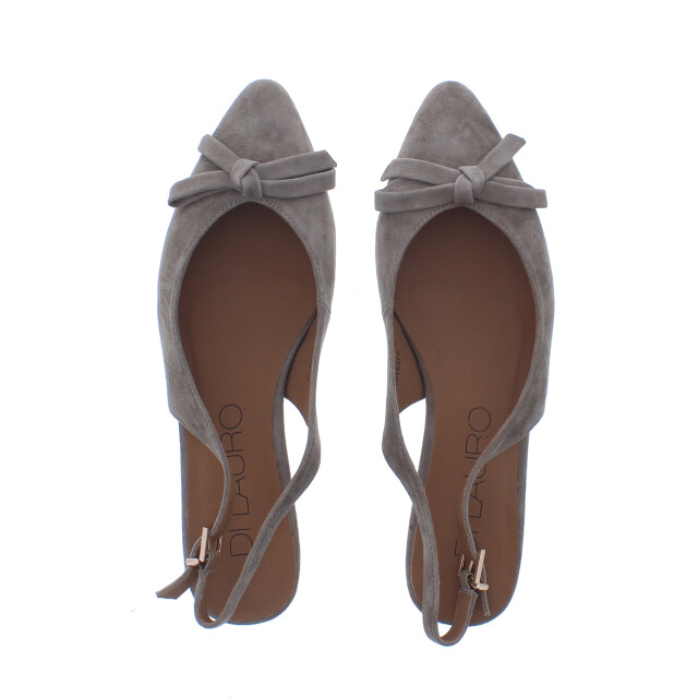 Di Lauro Daria slingback strikje | maat: | | dames | suede 111089 large